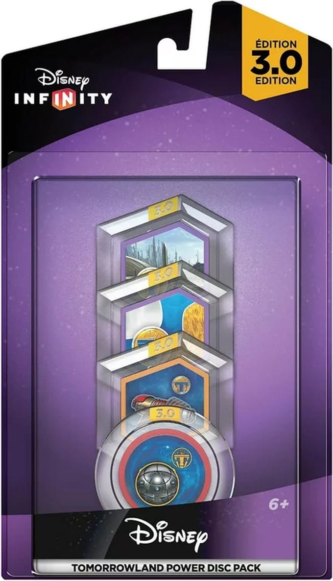 Infinity 3.0 Power Discs Tomorrowland 4 Pack
