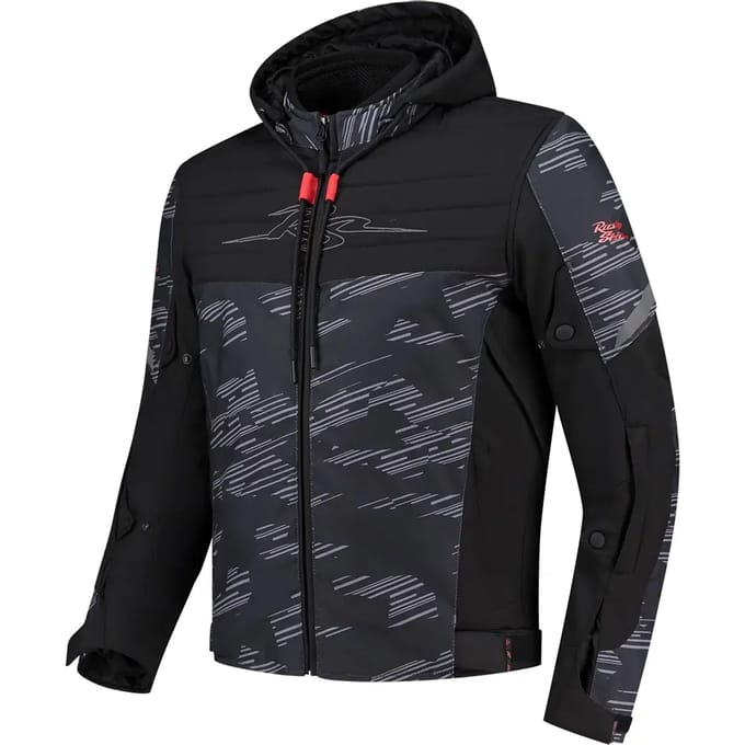 Rusty Stitches Liam Waterdichte motorfiets textieljas -