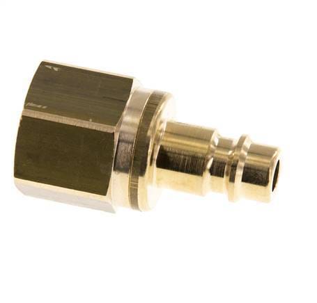 Messing DN 7.2 (Euro) Luchtkoppeling Insteeknippel G 3/8 inch Binnendraad Safety