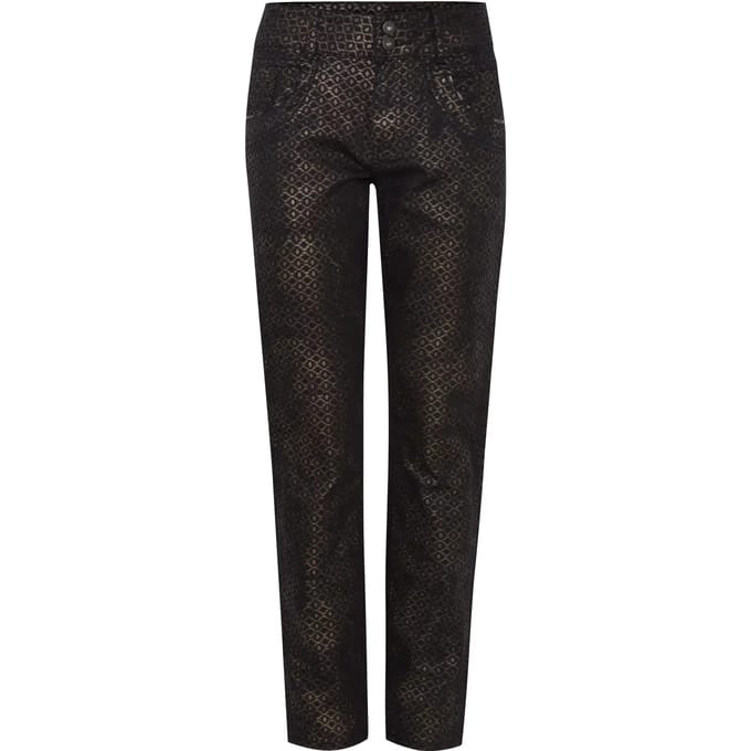Leggings voor dames Pulz Jeans Stacia Curved Printed Skinny