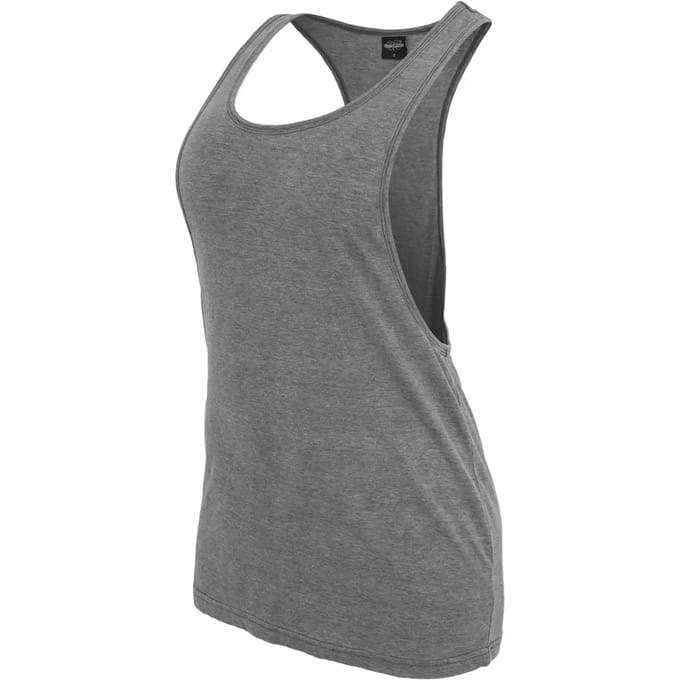 Urban Classics - Loose Burnout Tanktop - S - Geel