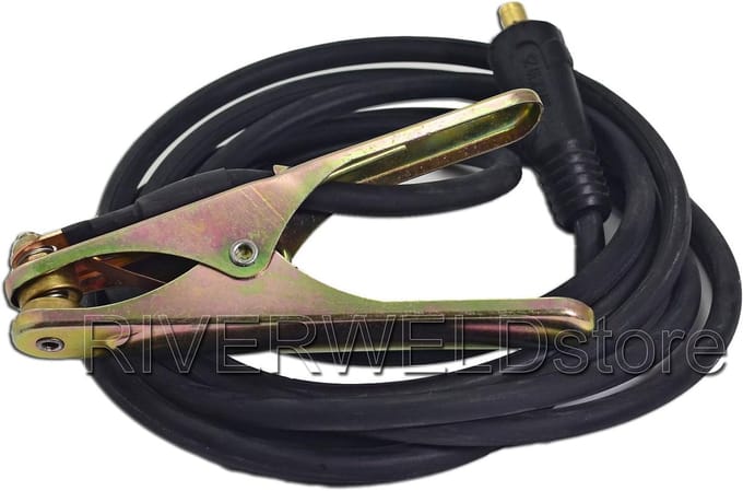 Aardeklem met Kabel en Stekker voor Lasapparaten