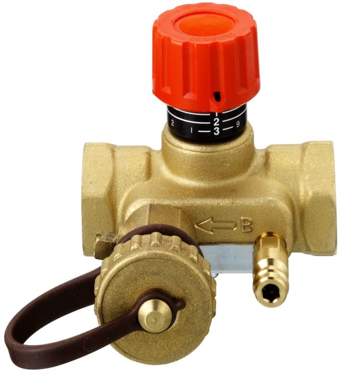 Danfoss Strangregel- u,Meetvent,USV-I USV-I 15, Rp 1/2, 003Z2131