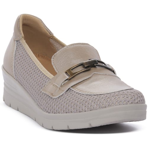 Mocassins Grunland N6SIMI CHAMPAGNE