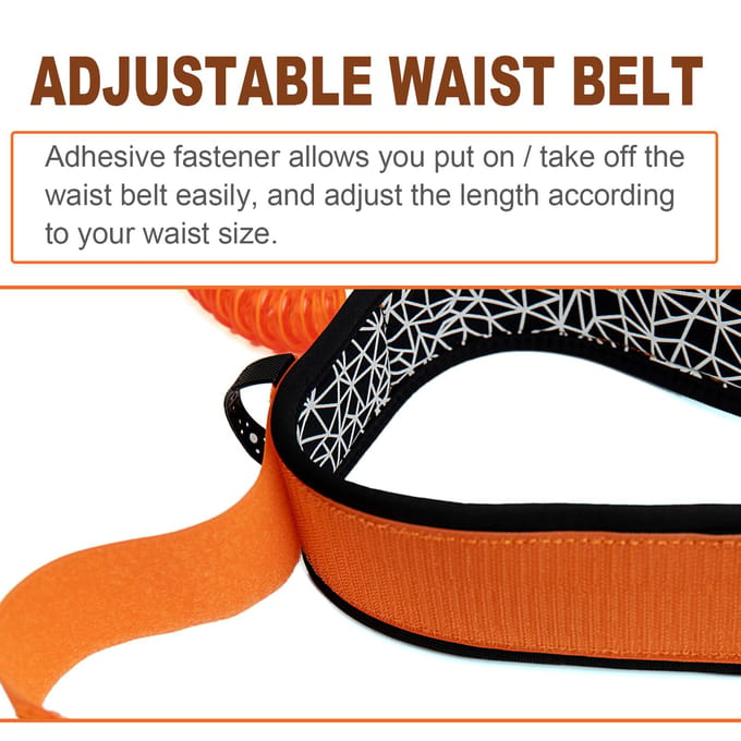 Surfboard Taille Leash 7mm Dik 10ft Gerolde Surf Board Leash SUP Stand Up Paddleboard Leash M zwart