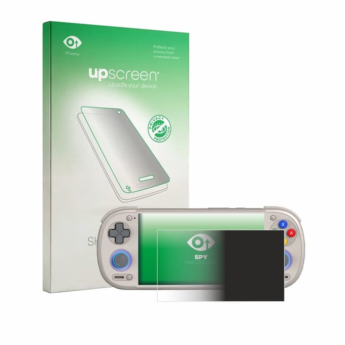 upscreen - privacy screenprotector voor Retroid Pocket 6 - Folie Beschermfolie Blauwlichtfilter