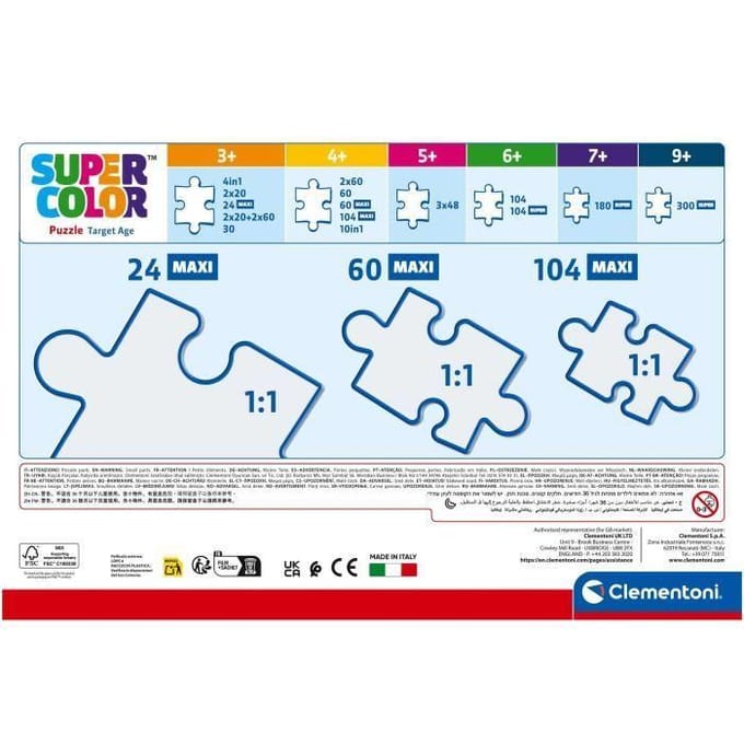 Clementoni - Kinderpuzzel - 104 Stukjes - Ironman and his Awesome Friends - Vanaf 4 jaar
