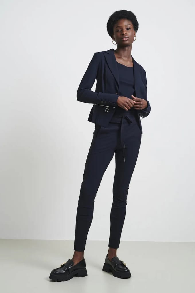 Blazer Milano Technical Jersey | Blue - Blue / M