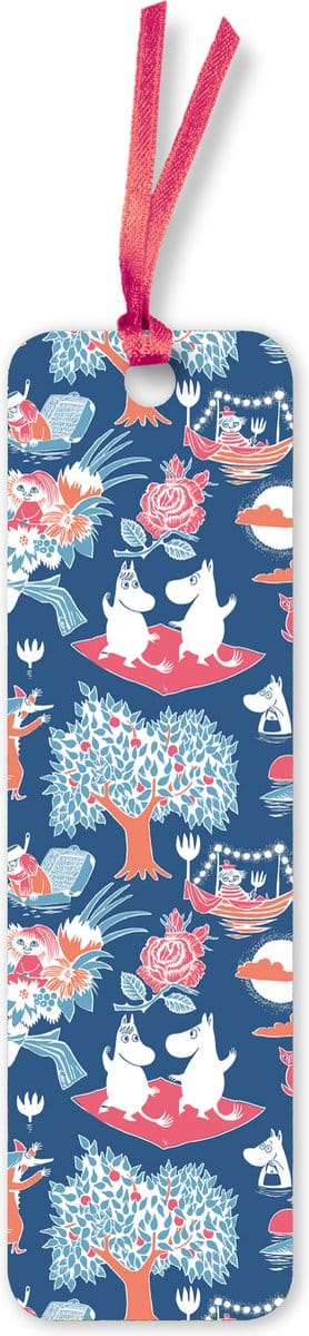 Flame Tree Bookmarks (Foiled)- Moomin: Dancing in Moominvalley Bookmarks (pack of 10)