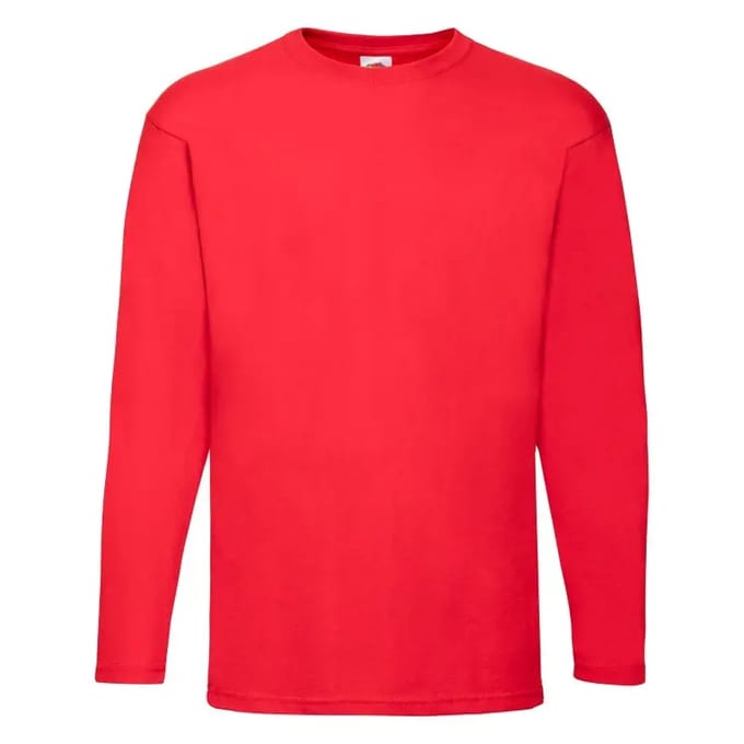 Longsleeve T-shirt Fruit of the Loom Valueweight