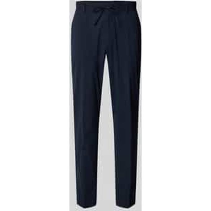 Slim fit broek van wolmix model 'P-GENIUS'