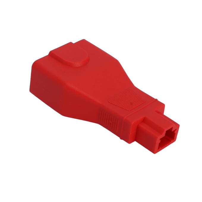 Adaptateur de câble 3 broches Prise Connecteur OBD2 Remplacement pour Autel MaxiDas DS808 Maxisys MS905 906 908 red