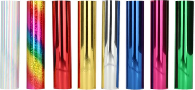 Crafts&Co Hot Foil Folie voor de Hot Foil Applicator - 8-pack Compleet