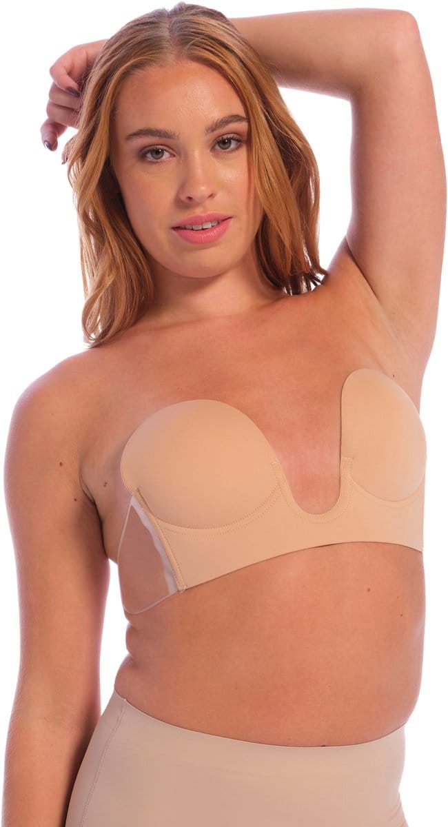 Perfect Secrets - Perfect Plunge Bra Plakbeha - Cappuccino - Maat D