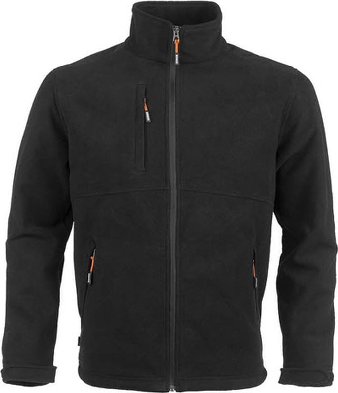 Herock Marcus Fleecejack additionals (1901) - Zwart - XXXL