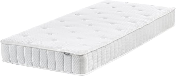 DUO - Pocketveringmatras - Wit - 80 x 200 cm - Polyester