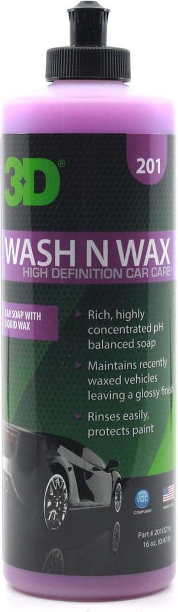 3D Wash & Wax 473ml