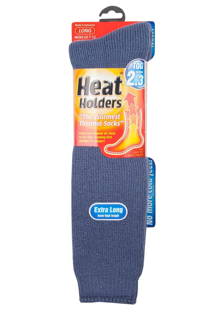 Heat Holders - Lange thermo herensokken - Denim