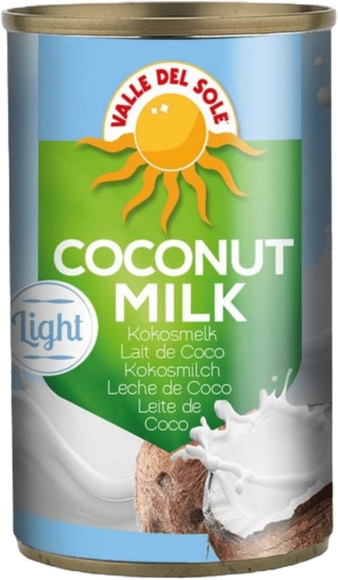 Valle Del Sole - Light Kokosmelk - 165 ml