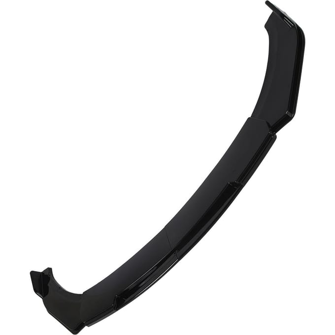 6 Stuks Voorbumper Lip Separator 150cm Verbeterde Uitstraling Bumper Lip Diffuser Splitter Universeel black