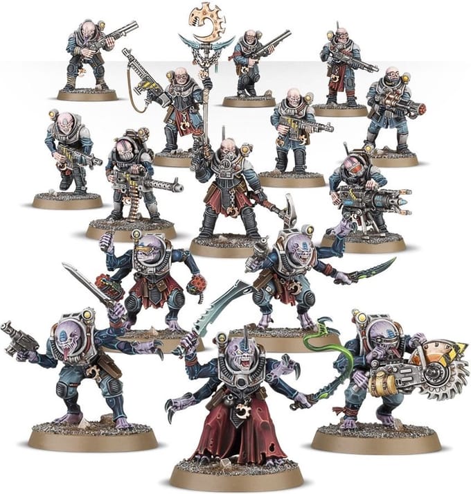 Figurine Games Workshop Warhammer 40k - Genestealer Cults Neophyte Hybrids