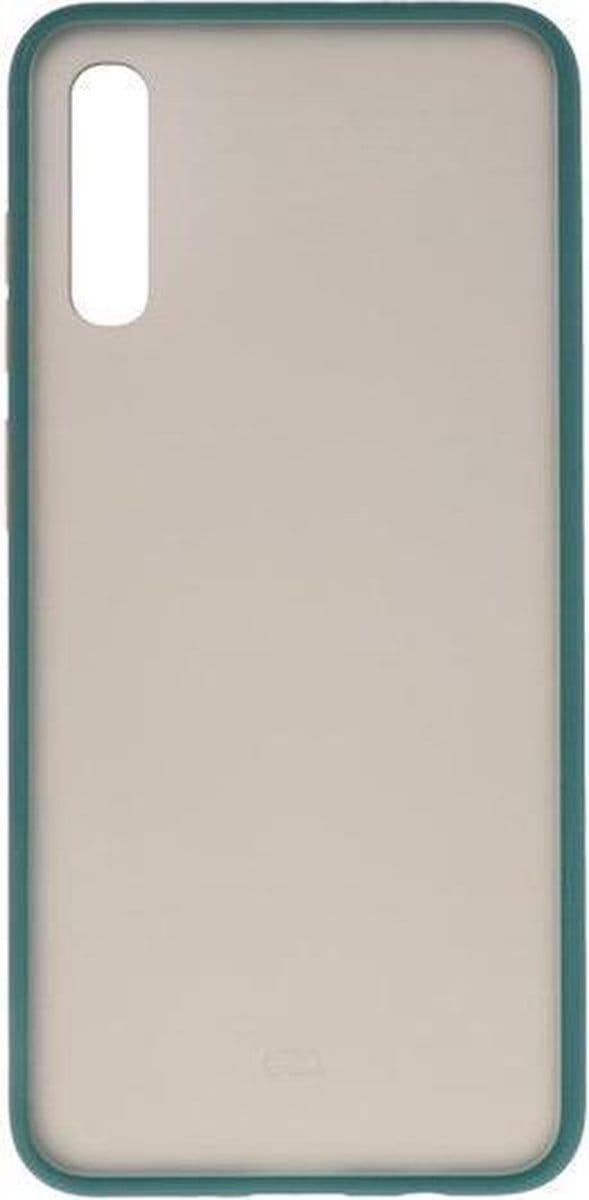 Kleurcombinatie Hard Case voor Samsung Galaxy A70 Donker Groen