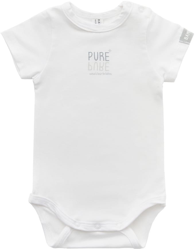 Bamboom Romper Pure Wit 12 Mnd