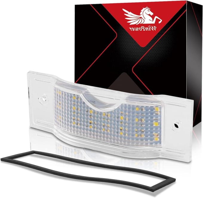 Nummerplaatverlichting LED - Kentekenplaatverlichting Wit - Auto Verlichting - Waterdicht IP67 - 12V - Wit