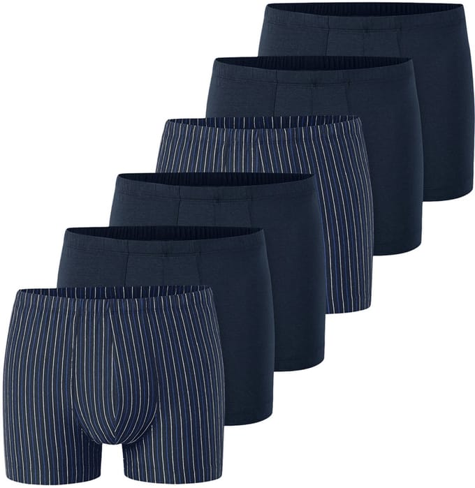 Schiesser Heren retro short / pant 6 pack 95/5 Essentials