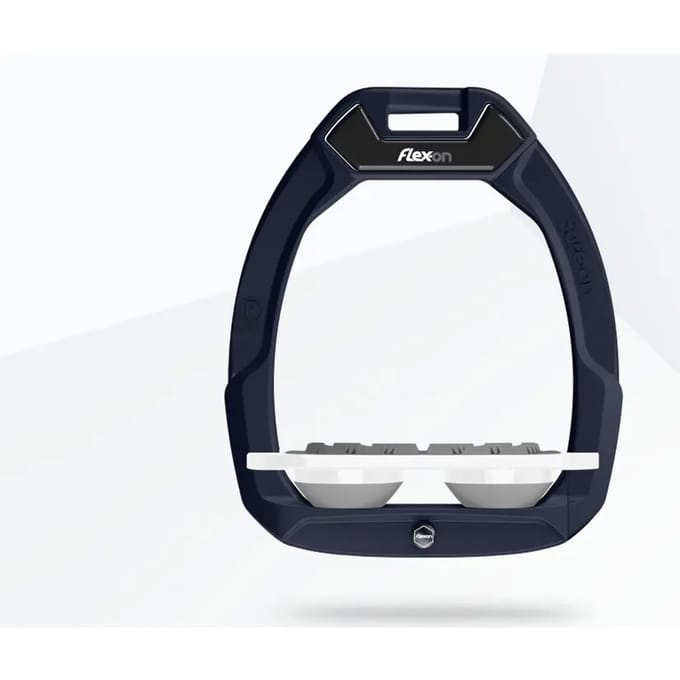Veiligheidssporen Plat Grip Blauw/Wit/Grijs Flex-On Safe-On