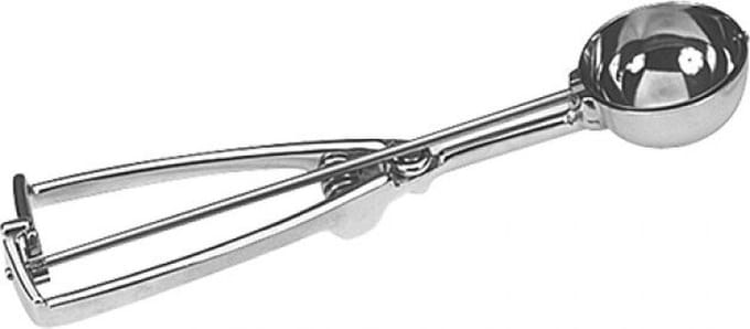 St鯿kel IJsportioneerlepel in doos - �mm - 1/40Ltr