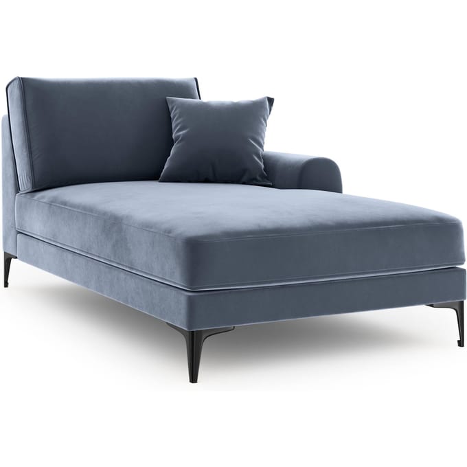 Chaise longue Madara rechts velvet | Mazzini Sofas