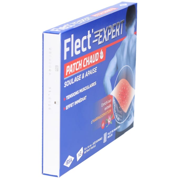 IBSA Flect'Expert Patchs Chauds 5 Unités