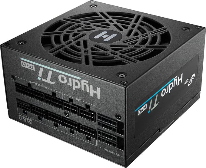 FSP Hydro Ti PRO ATX 3.0 - HTI-1000M Voeding - 1000 Watt - 135 mm - ATX - 80 Plus 80 PLUS Titanium