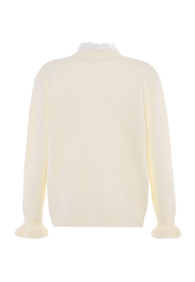 Faina Vest Dames wolwit