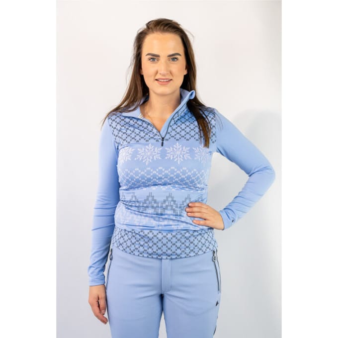 Luhta Puolakkavaara Skipully dames Blauw M/38