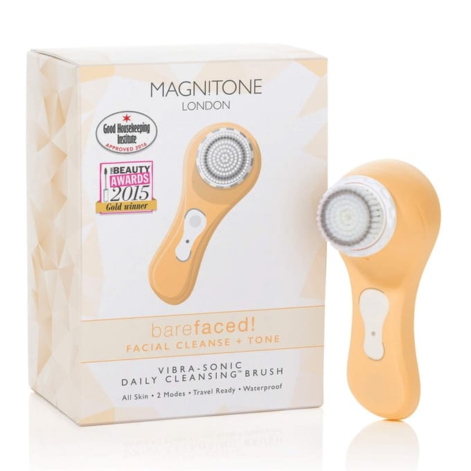 Magnitone Barefaced Vibra-Sonic Daily Cleansing Brush Borstel Orange