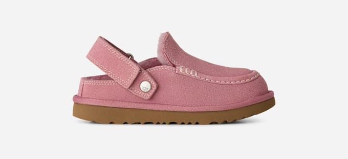 UGG® Goldenstar Evelina Clog in Dusty Orchid, Size 2, Polyester/Wool