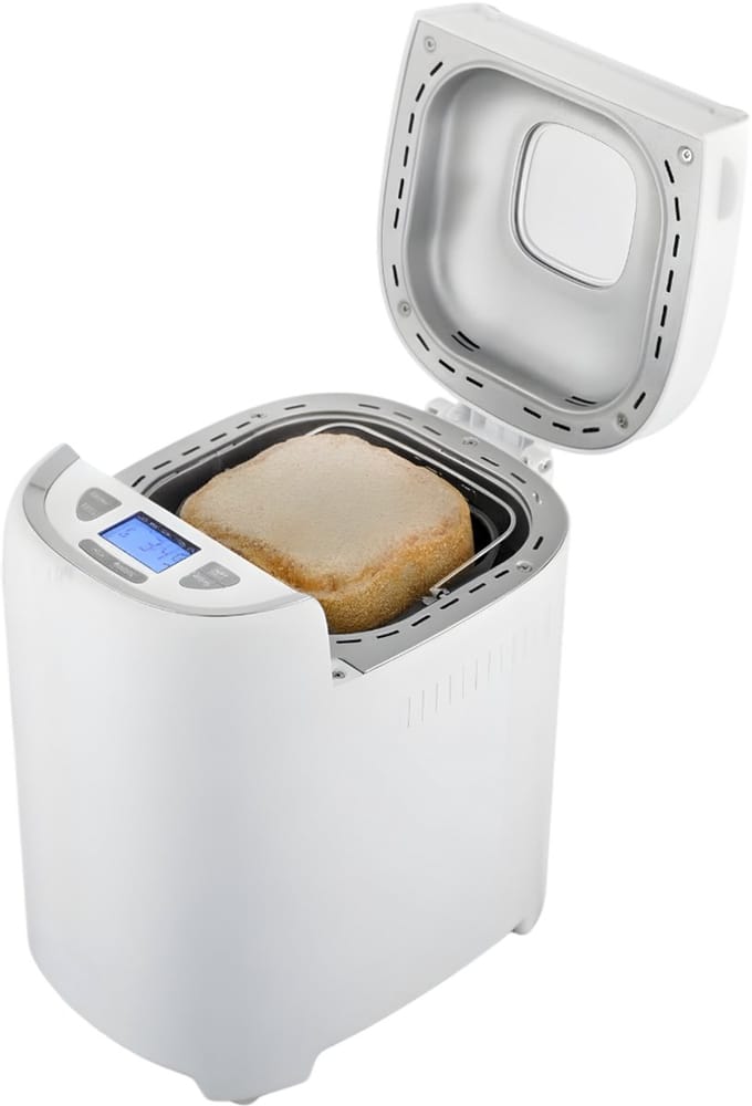 AHD® Broodbakmachine - Broodbakmachines - Broodsnijmachine - Wit - 30cm x 24cm x 30cm