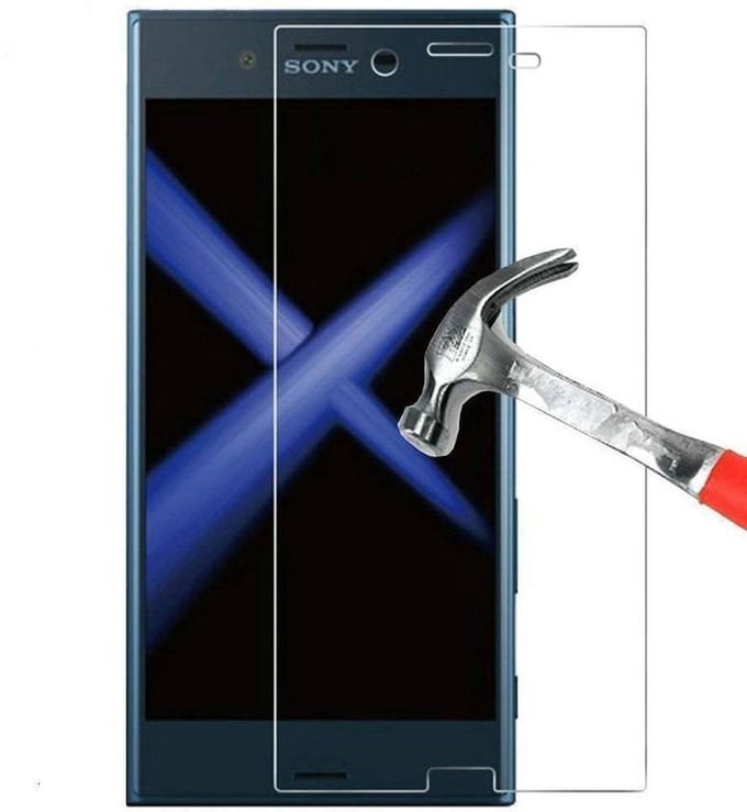 Tempered Glass / Glazen Screenprotector voor Sony Xperia XZ1
