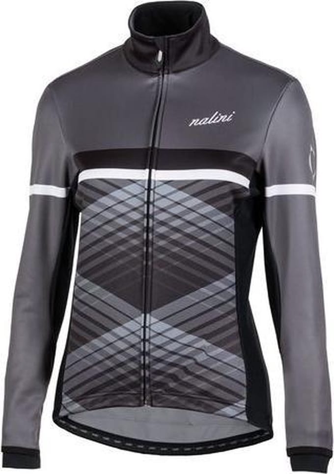Nalini AHW ws Lady Jacket  Fietsjack - Dames - Maat S - grijs/zwart/wit