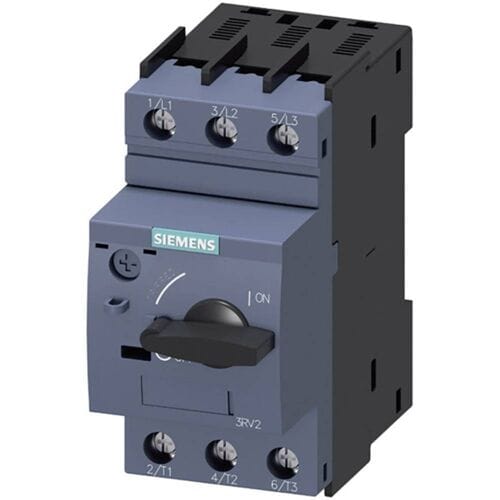 Siemens 3RV2011-4AA10 Vermogensschakelaar 1 stuk(s) Instelbereik (stroomsterkte): 10 - 16 A Schakelspanning (max.): 690 V/AC (b x h x d) 45 x 97 x 97
