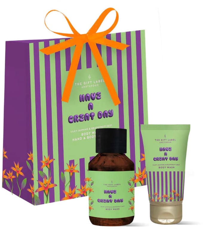 The Gift Label 'Have a Great Day' Hand & Body Gift Set
