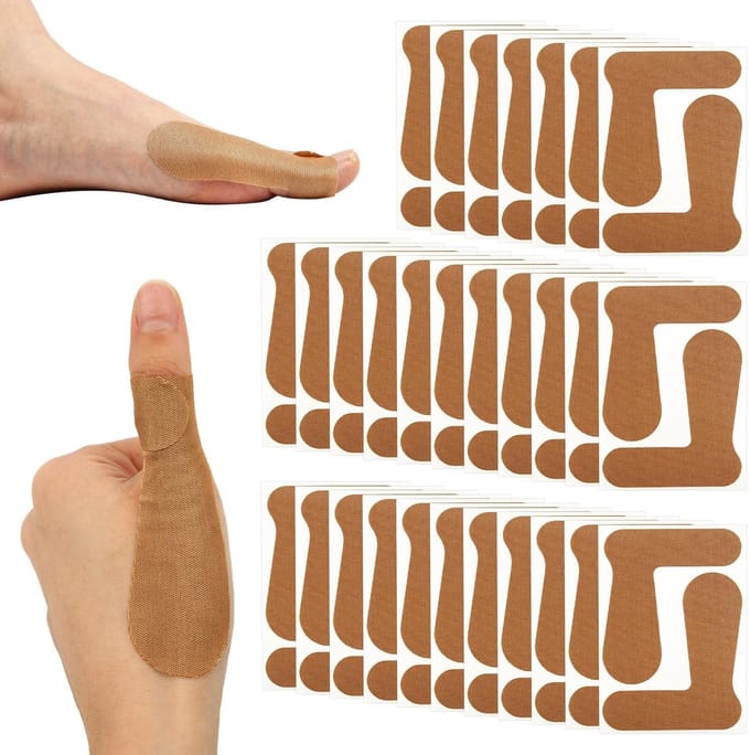 Dailygoods - 30 Stuks Duimondersteuningstape voor Gewrichtsondersteuning