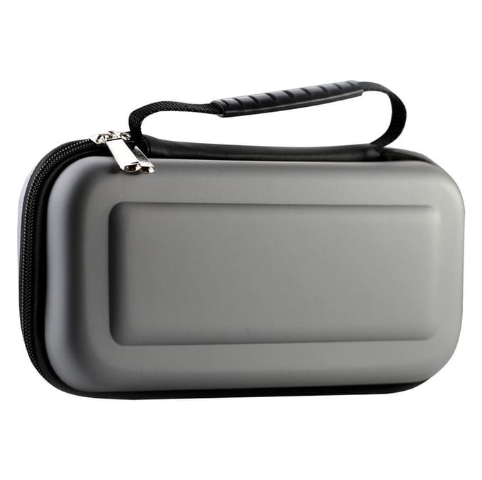 By Qubix - Hard case – Hoes / Cover / Tas - Grijs - Geschikt voor Nintendo switch