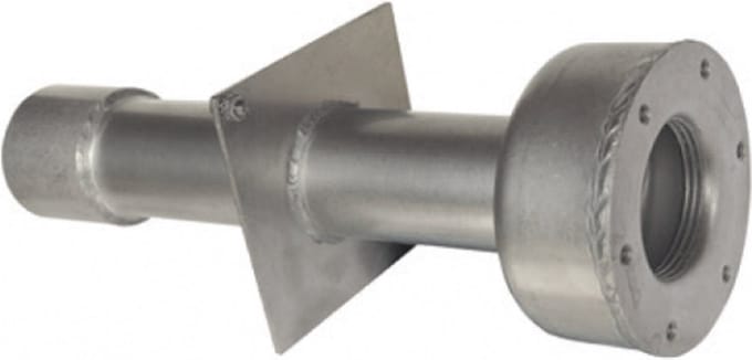 Combi wanddoorvoer RVS 316 240mm x 1½"