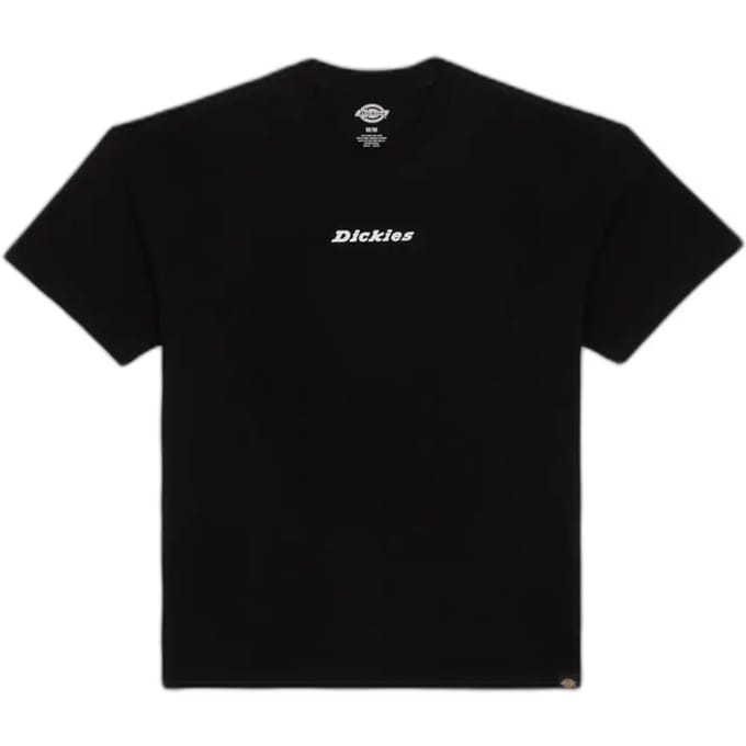 Relaxed Fit Short Sleeve T-Shirt Comfortable Everyday Wear - Black