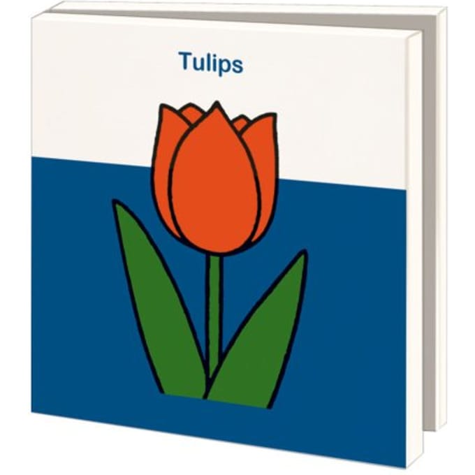 Kaartenmapje Met Env, Vierkant: Tulpen, Dick Bruna