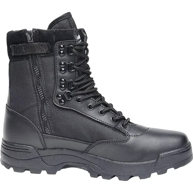 Brandit Zipper Tactical Laars zwart EU43 Leer - Basics, Festival