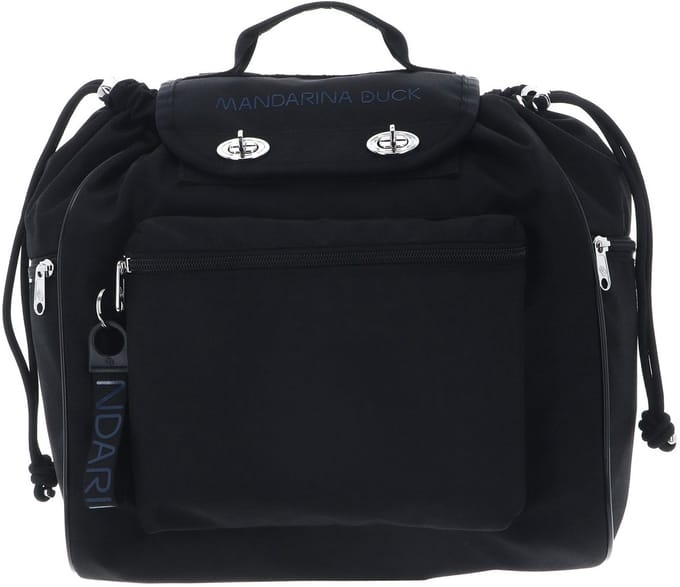 MANDARINA DUCK vrijetijdsrugzak rugzak MD20 Backpack Utility Black zwart